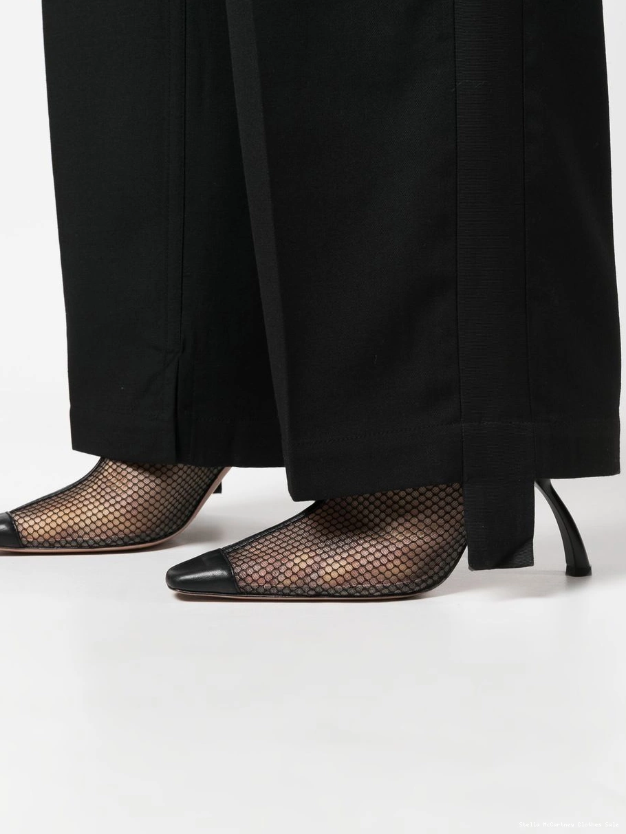 Cheap McCartney Women trousers Stella cargo-pocket straight-leg 0822
